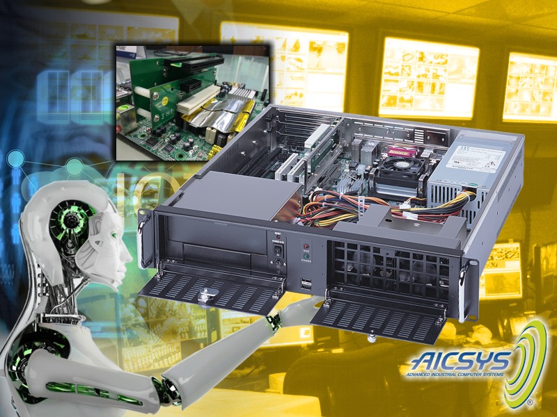2U Rackmount Chassis for ATX Motherboard with PCI or PCIe Riser Card 2 RCK 204M2